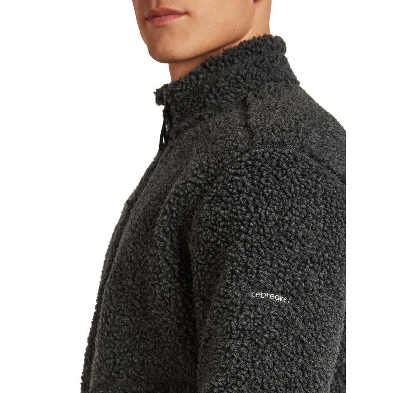 Icebreaker M Merino Blend 960 RealFleece High Pile LS Zip image number 2